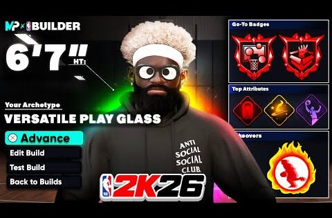 THIS "ANTI META" 6'7 BUILD WILL CHANGE NBA 2K26!