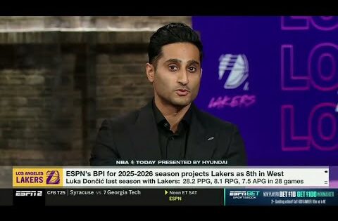 NBA Today | Shams on Lakers Coach JJ Redick decision on starting lineup vs Warriors on opening night