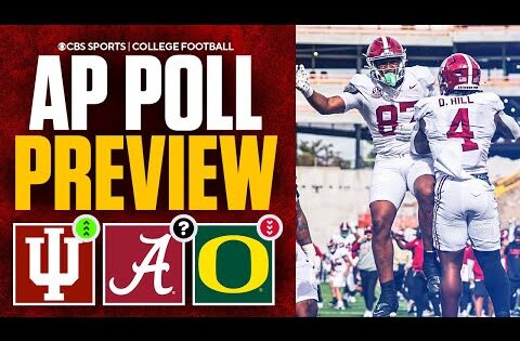 College Football Week 8 AP Poll Preview: Indiana, Alabama Rise… Oregon, Oklahoma Fall