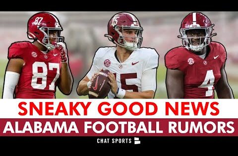 Alabama Football Gets SNEAKY Good News + Ty Simpson Breakout & RT Battle Ft. Michael Carroll