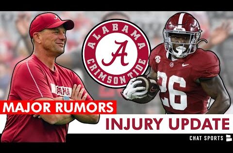 Alabama Football Just Got GREAT Injury News On Jam Miller + MAJOR Kalen DeBoer Rumors You Can’t Miss