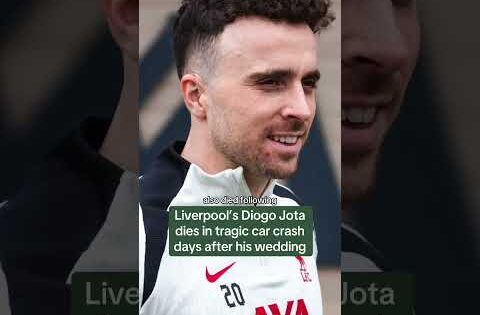 Diogo Jota tragically dies in a car crash #themirror #news #sports  #football