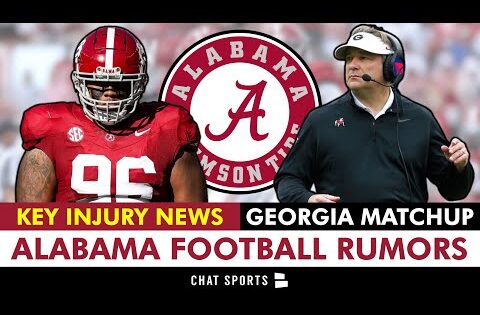 LATEST Alabama Football News On Tim Keenan & LT Overton Injuries + Alabama vs. Georgia Matchup