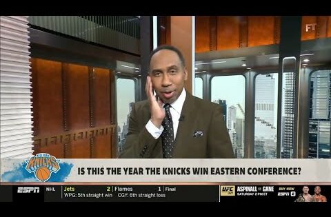 FIRST TAKE | "The Knicks are going to the NBA Finals!" – Stephen A. Smith makes a statement