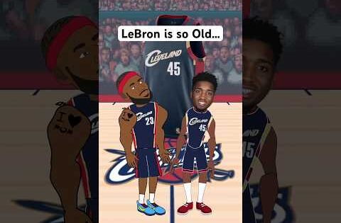 LeBron James is so Old… #nba