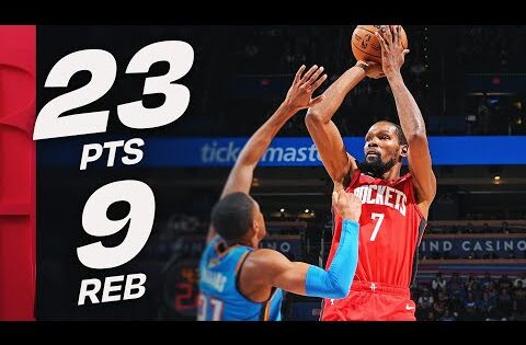 Kevin Durant Makes His Rockets Debut! | October 21, 2025