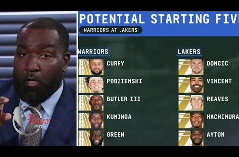 NBA Today | Perkins reacts Warriors expected starting lineup vs Lakers tonight on NBA Opening night