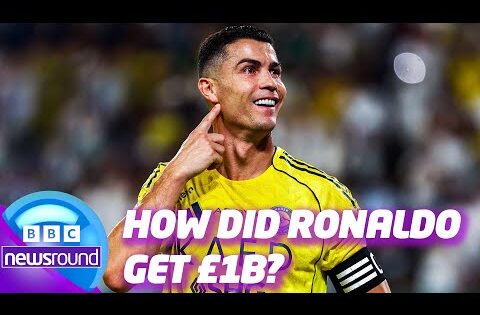 Ronaldo Makes History as Football's First Billionaire| Newsround | News For Kids