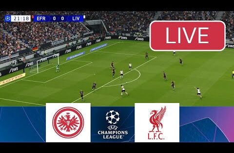 Eintracht Frankfurt vs Liverpool FC | UEFA Champions League 25/26 | MATCH LIVE NOW | PES 2021