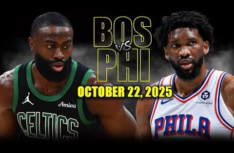 Boston Celtics vs Philadelphia 76ers Full Game Highlights – October 22, 2025 | NBA Season