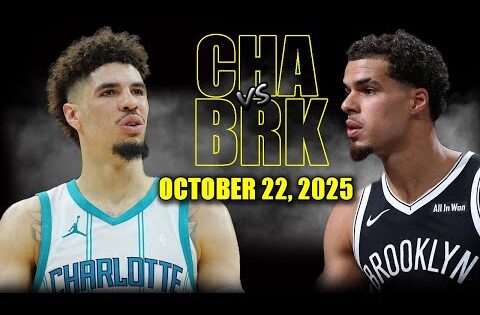 Brooklyn Nets vs Charlotte Hornets Full Game Highlights – October 22, 2025 | NBA Season