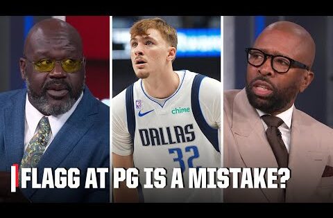 Inside the NBA calls for the Mavericks to START D'Angelo Russell at PG instead of Cooper Flagg 👀