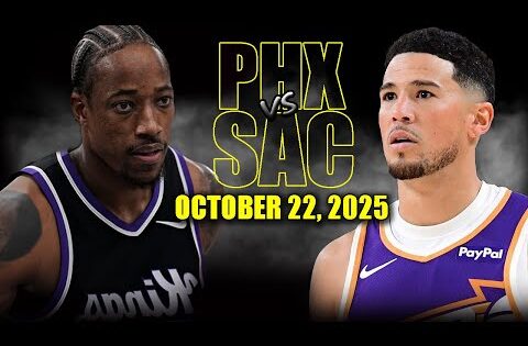 Phoenix Suns vs Sacramento Kings Full Game Highlights – October 22, 2025 | NBA Season