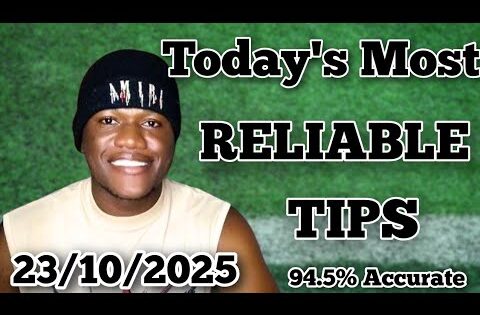 FOOTBALL PREDICTIONS TODAY 23/10/2025 SOCCER PREDICTIONS TODAY | BETTING TIPS, #footballpredictions