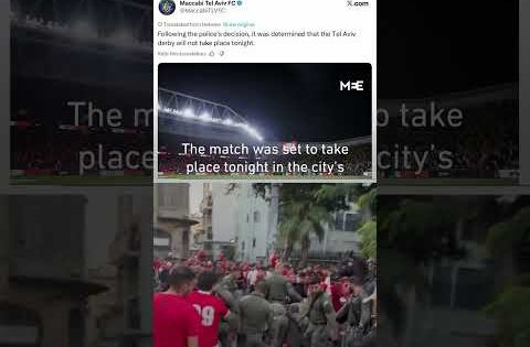 Violent Tel Aviv derby clashes expose dangers of lifting UK ban on Maccabi fans