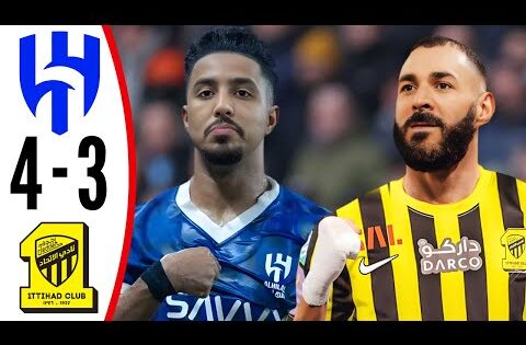 ملخص مباراة الهلال السعودي ضد الاتحاد السعودي دوري روشن 2025 – ملخص مباريات اليوم