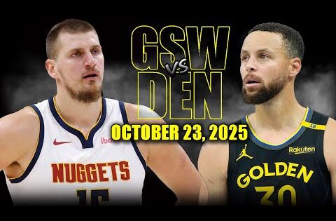 Golden State Warriors vs Denver Nuggets Full Game Highlights – October 23, 2025 | NBA Season