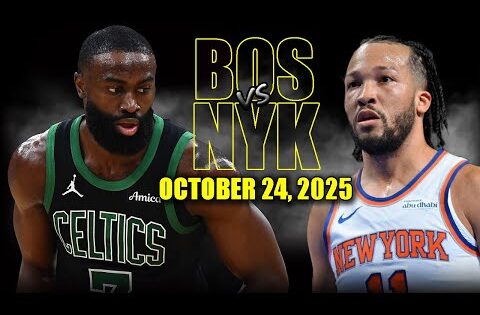 Boston Celtics vs New York Knicks Full Game Highlights – October 24, 2025 | NBA Season