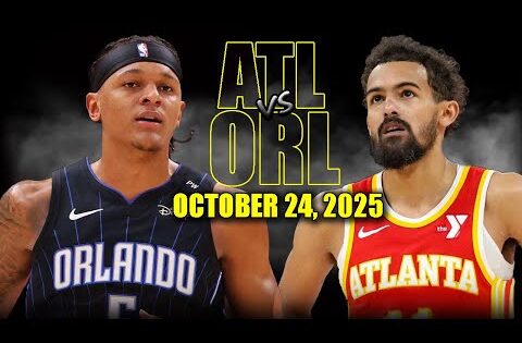 Atlanta Hawks vs Orlando Magic Full Game Highlights – October 24, 2025 | NBA Season