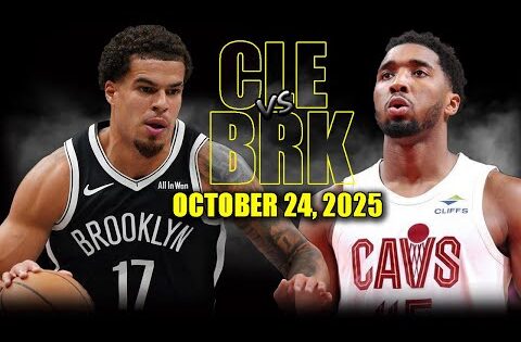 Cleveland Cavaliers vs Brooklyn Nets Full Game Highlights – October 24, 2025 | NBA Season