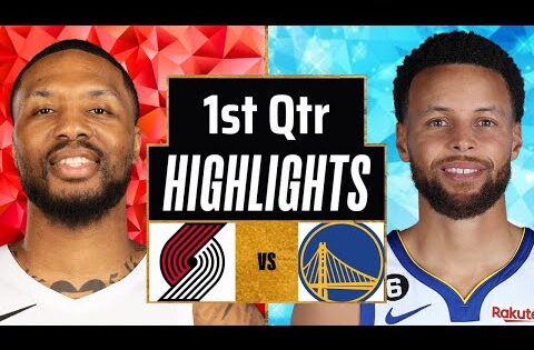 Golden State Warriors vs Blazers Full Game Highlights 1st Qtr | Oct 24 | 2025 NBA Highlights