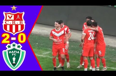 ملخص وأهداف مباراة شباب بلوزداد ضد حافيا كوناكري 2 – 0 كاس الكونفدرالية الإفريقية  CRB VS Hafia FC