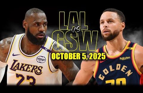 Los Angeles Lakers vs Golden State Warriors Full Game Highlights – October 5, 2025 | NBA Preseason