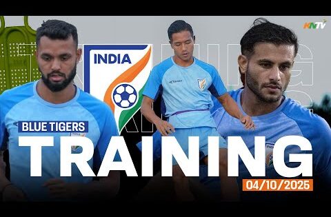 Indian Football Team Training | Singapore vs India | AFC Asian Cup Qualifiers | Sunil Chhetri