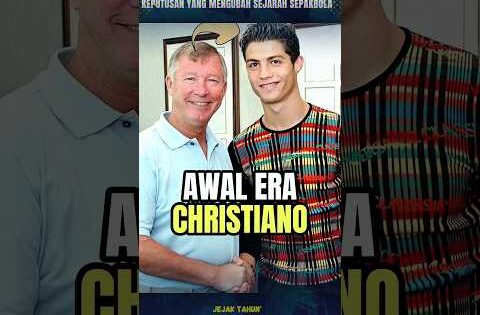 Penolakan yang Melahirkan Cristiano Ronaldo 😱‼️#christianoronaldo #manchesterunited #sepakbola