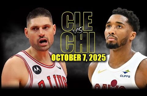 Cleveland Cavaliers vs Chicago Bulls Full Game Highlights – October 7, 2025 | NBA Preseason