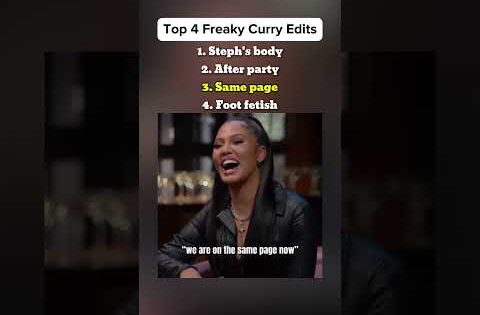 Top 4 Freaky Curry Edits 😂 #nba #basketball