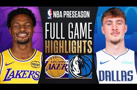 LAKERS vs MAVERICKS FULL GAME HIGHLIGHTS | October 9, 2025 | NBA PRESEASON 2025 | NBA 2K26 GAMEPLAY