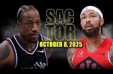 Sacramento Kings vs Toronto Raptors Full Game Highlights – October 8, 2025 | NBA Preseason