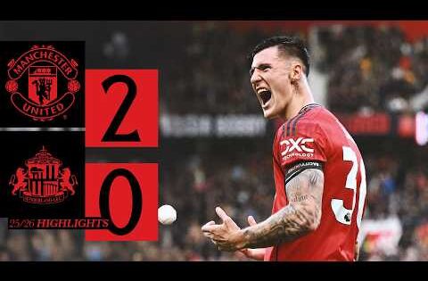 Sesko Scores At Home! 🏠🇸🇮 | Man Utd 2-0 Sunderland