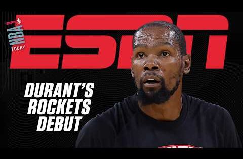 Takeaways from Kevin Durant's Rockets preseason debut and the NBA GM Survey results | NBA Today