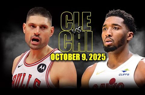 Cleveland Cavaliers vs Chicago Bulls Full Game Highlights – October 9, 2025 | NBA Preseason
