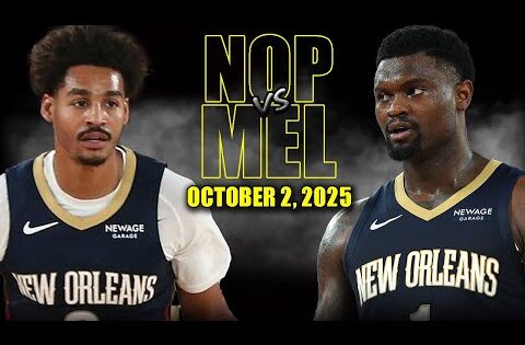 New Orleans Pelicans vs Melbourne United Full Game Highlights – October 3, 2025 | 2025 NBA Preseason