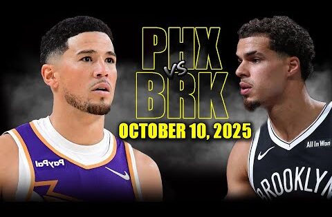 Phoenix Suns vs Brooklyn Nets Full Game Highlights – October 10, 2025 | NBA Preseason