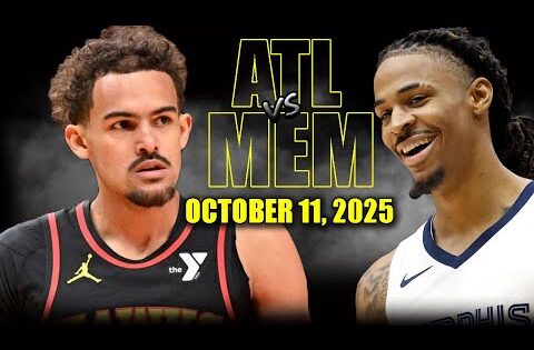 Memphis Grizzlies vs Atlanta Hawks Full Game Highlights – October 11, 2025 | NBA Preseason