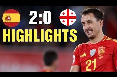 Spain vs Georgia 2-0 Highlights & All Goals (World Cup Qualification) Spain Georgia 2025 HD