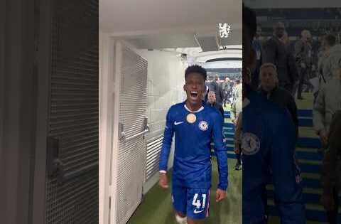 TUNNEL CAM at full-time! 💪