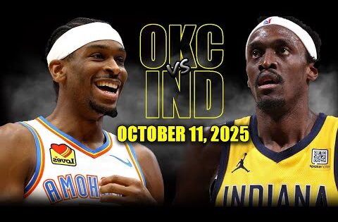 Oklahoma City Thunder vs Indiana Pacers Full Game Highlights – October 11, 2025 | NBA Preseason