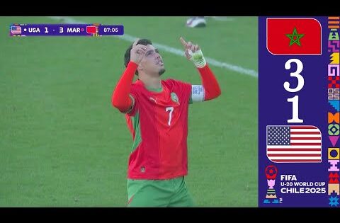 ملخص مباراة المغرب وأمريكا 3-1 إنجاز تاريخي.. المنتخب المغربي للدور نصف نهائي كأس العالم u20