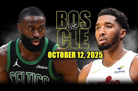 Boston Celtics vs Cleveland Cavaliers Full Game Highlights – October 12, 2025 | NBA Preseason