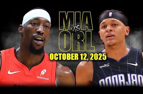 Miami Heat vs Orlando Magic Full Game Highlights – October 12, 2025 | NBA Preseason
