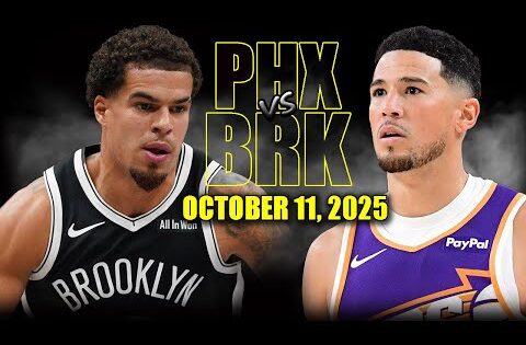 Phoenix Suns vs Brooklyn Nets Full Game Highlights – October 12, 2025 | NBA Preseason Game