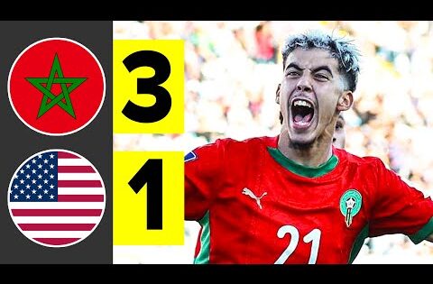 ملخص مباراة المغرب وأمريكا 3-1 اليوم | أهداف مباراة المغرب وأمريكا | كأس العالم للشباب 2025 🇲🇦🇺🇸