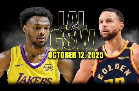 Los Angeles Lakers vs Golden State Warriors Full Game Highlights – October 12, 2025 | NBA Preseason