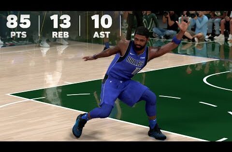 NBA 2K26 My Career – Kyrie's Leaning Game 1 NBA Finals!