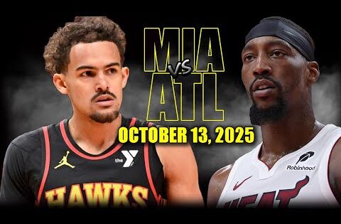 Miami Heat vs Atlanta Hawks Full Game Highlights – October 13, 2025 | NBA Preseason